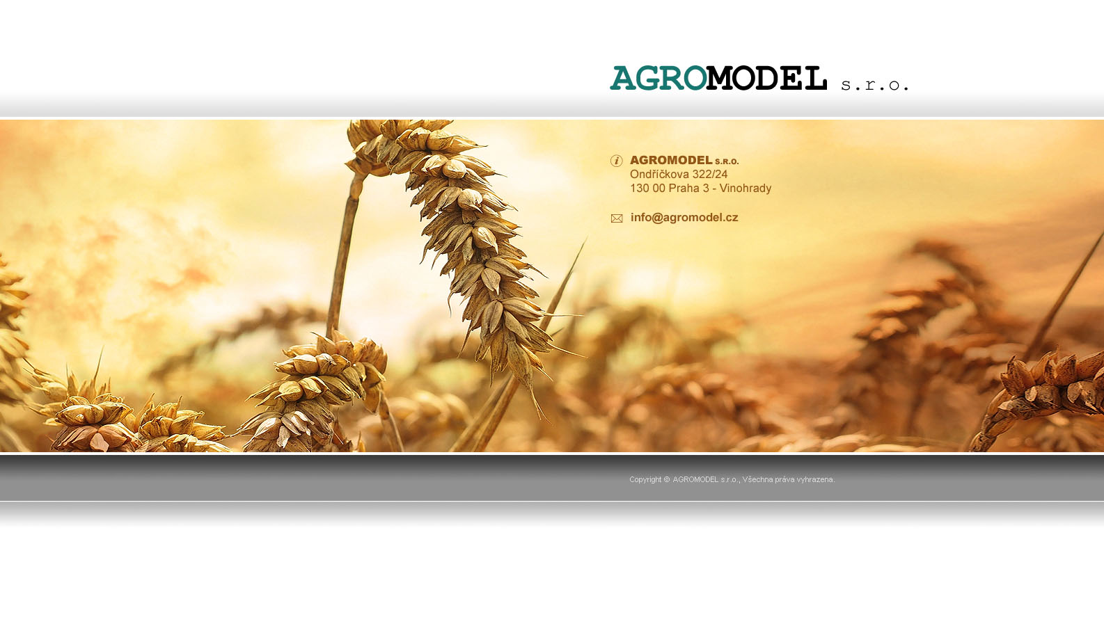 Agromodel s.r.o., Ondříčkova 322/24, Praha 3
